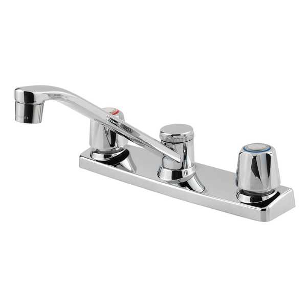 Pfister 8" Mount, Residential 3 Hole Kitchen Faucet G135-1000